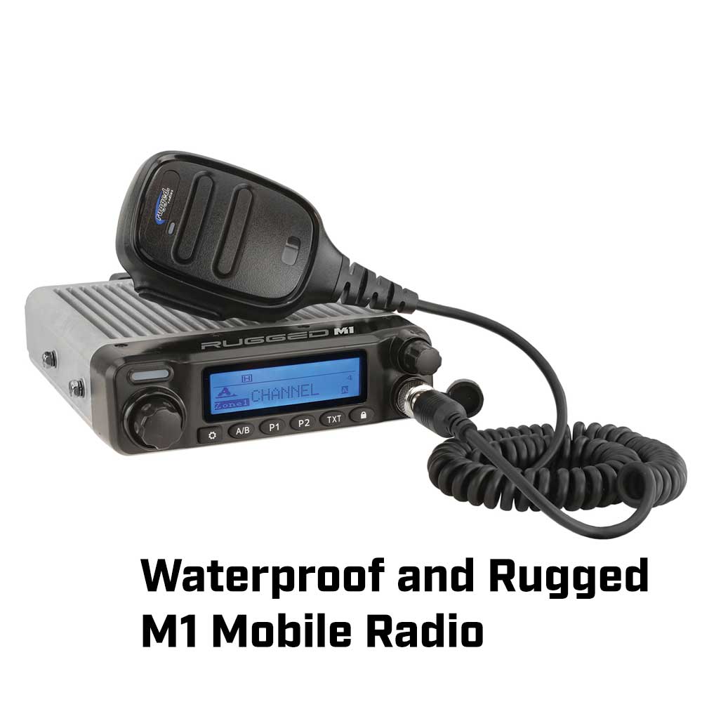 Rugged Complete UTV Communication Kit with Dash Mount - Can-Am X3