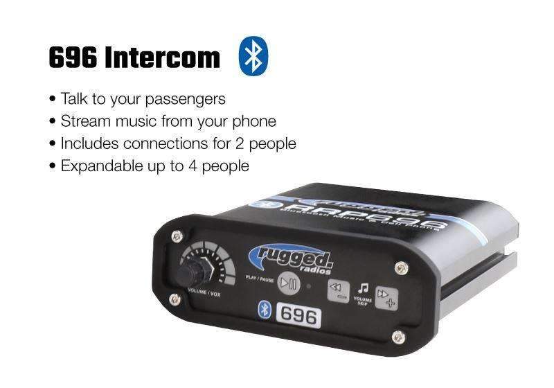 Rugged Complete UTV Communication Kit with Dash Mount - Can-Am X3