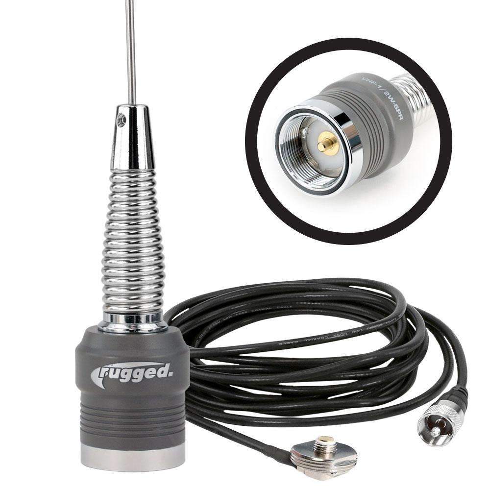 Rugged Complete UTV Communication Kit with Top Mount - Can-Am X3