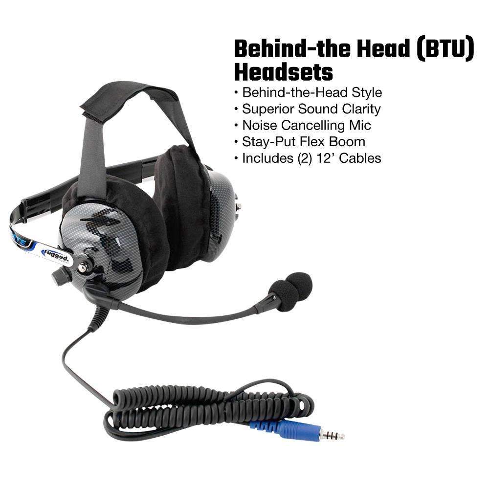 Rugged Complete UTV Communication Kit with Top Mount - Can-Am X3