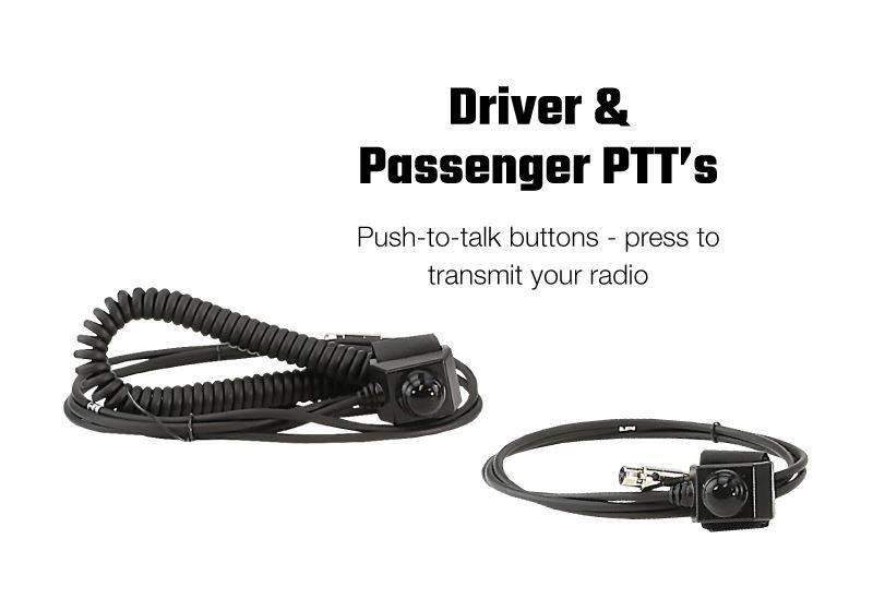 Rugged Complete UTV Communication Kit with Top Mount - Can-Am X3